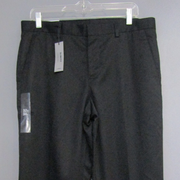 NEW Express Photographer Slim Fit Black Pants - Picture 2 of 5